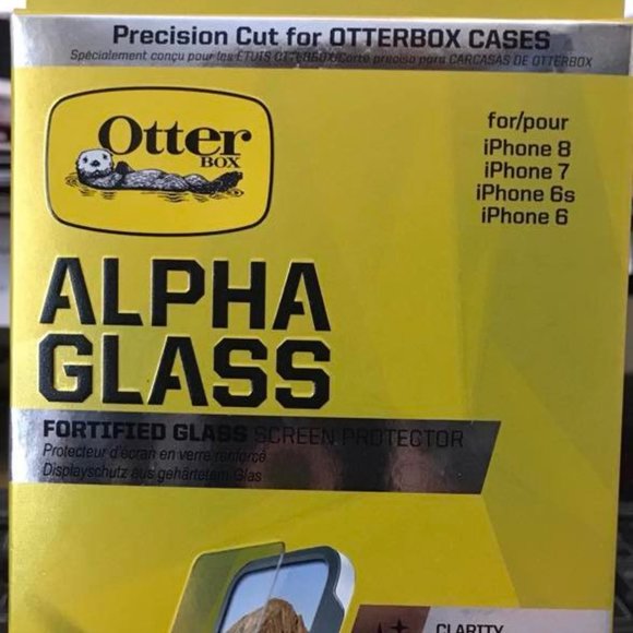 OTTERBOX ALPHA GLASS SERIES Screen Protector for iPhone 6 PLUS/6s PLUS/7 PLUS/8 - Picture 1 of 3